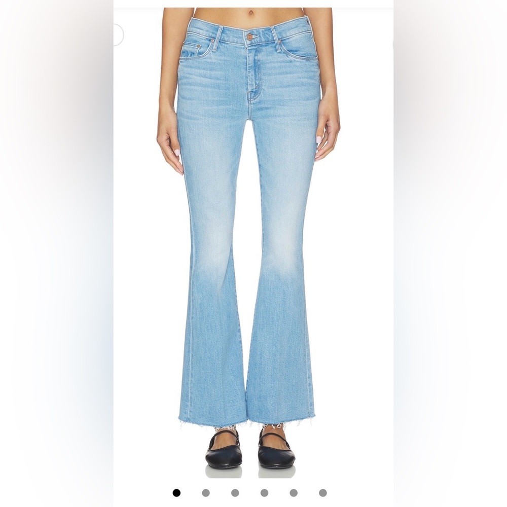 MOTHER Denim The Weekend Fray Jeans in California Cruiser